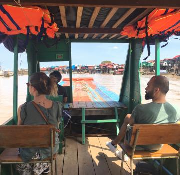 Private Boat River Cruise Siem Reap - Battambang - 2 Day 1 Night
